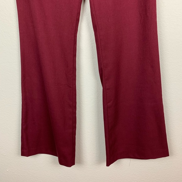 NWT Anthropologie Elevenese Red Sailor Brighton Flare Pants - Picture 6 of 7